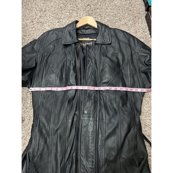 Wilsons Thinsulate 3M Thermal Insulation Leather Unisex  Coat Jacket Size S - Picture 14 of 15